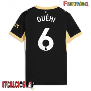 Manchester City Marc Guehi #6 Seconda Maglia Femmina 2026-27 Manica Corta